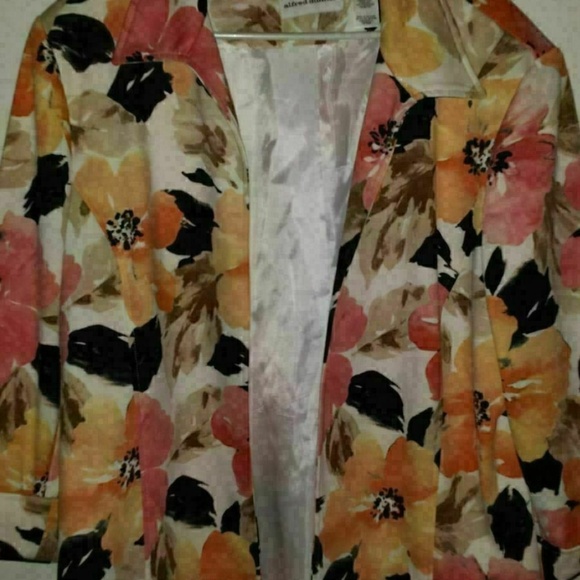 Stunning Alfred Dunner Blazer Career Top Office - Picture 3 of 5